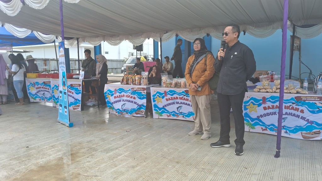 Dinas Perikanan Kota Samarinda Melakasanakan Kegiatan Bazar Produk Perikanan & Pangan
