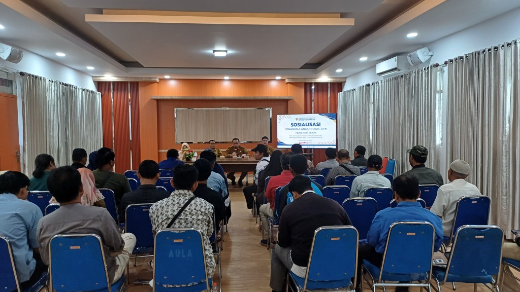 Sosialisasi Penanggulangan Hama & Penyakit Ikan