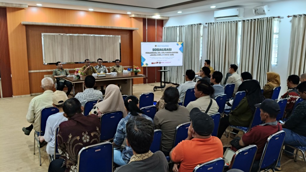 Sosialisasi Pengembangan dan Pemanfaatan Lahan Pembudidaya Ikan