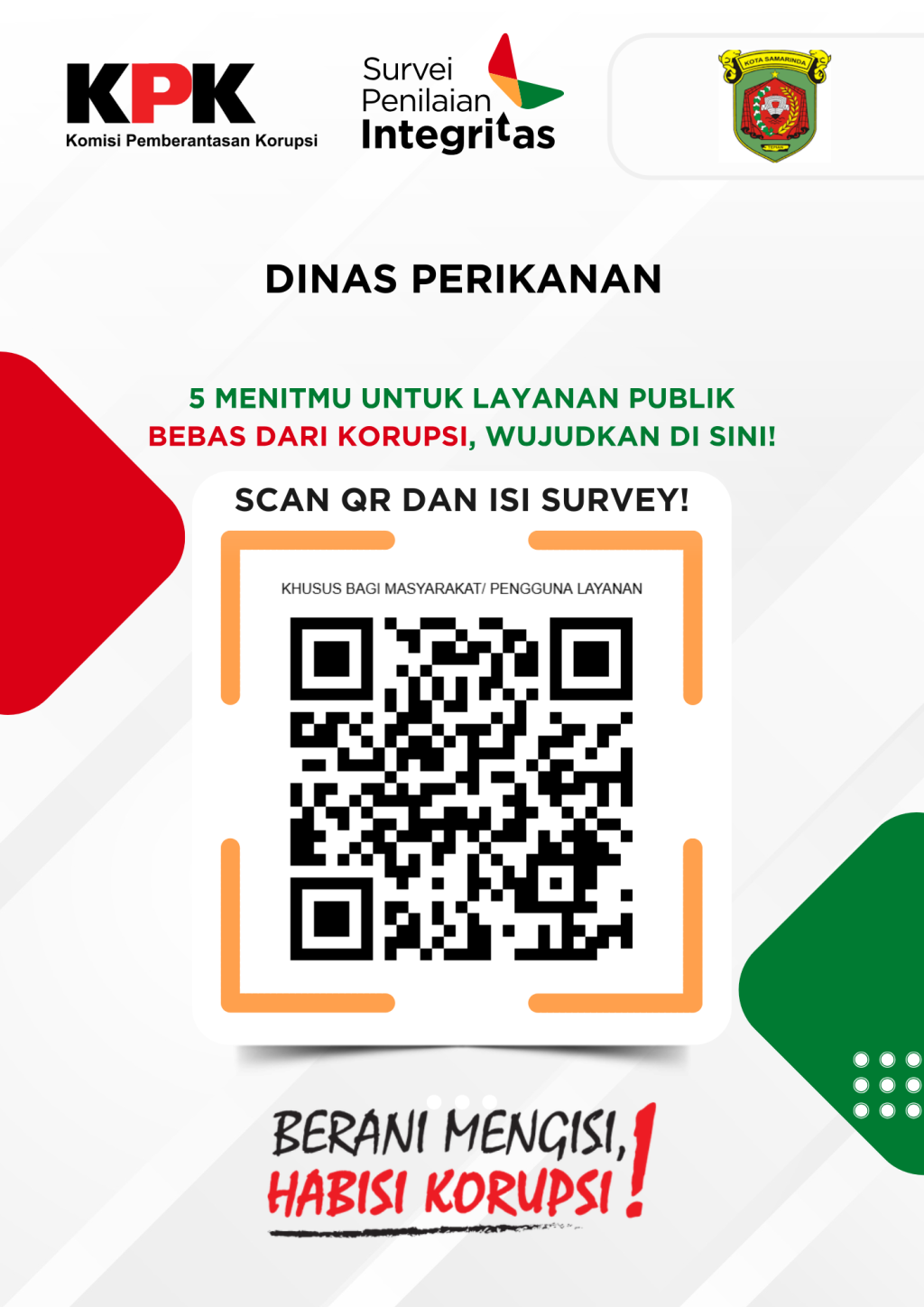 Stop Gratifikasi Dinas Perikanan