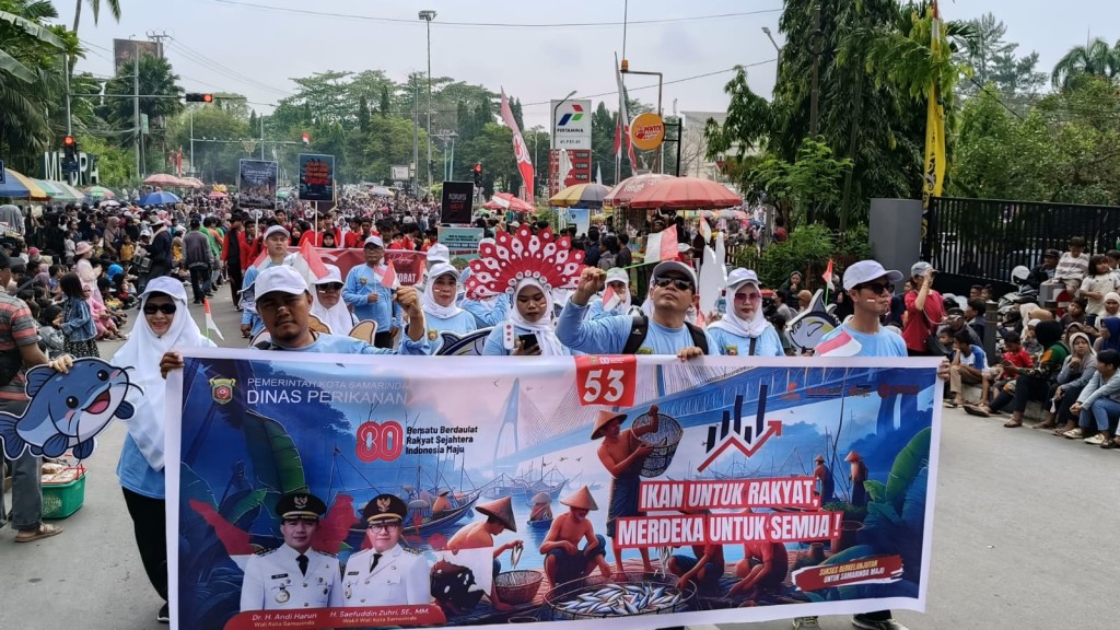 Kegiatan Pawai Jalan Kaki  (Pawai Karnaval Budaya Nusantara)