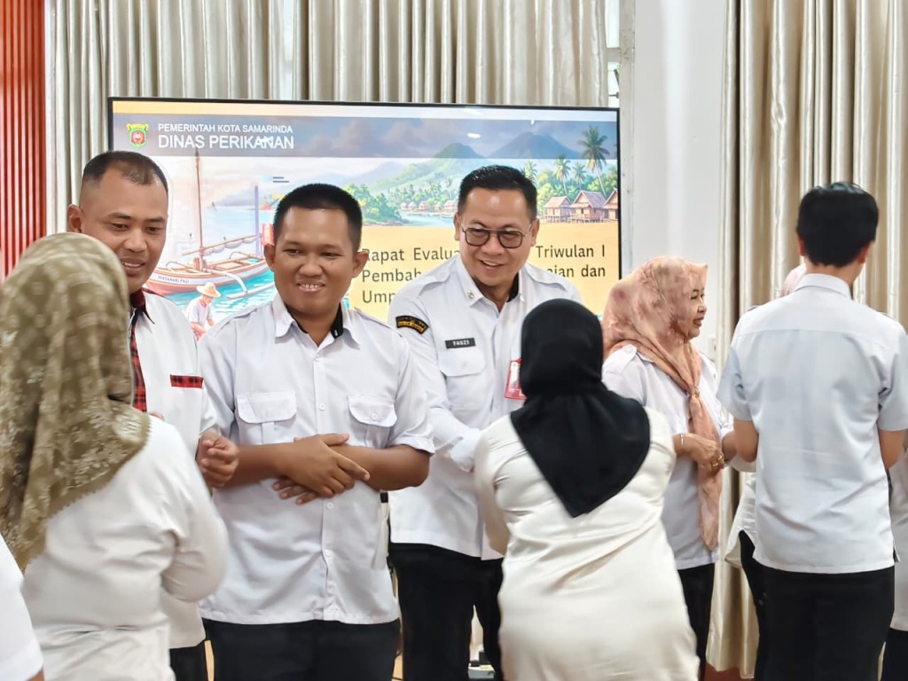 Pererat Silaturahmi, Dinas Perikanan Laksanakan Halal Bihalal dan Rakor Pegawai