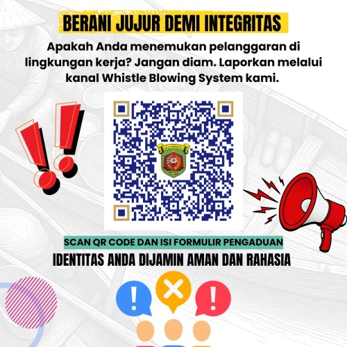 Laporkan Jika Terjadi Pelanggaran Melalui Kanal Whistle Blowing System (WBS) DInas Perikanan